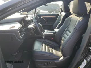 2022 Lexus RX 350 F Sport with VIN 2T2SZMDA6NC333238, listed as a Copart auction lot 62311605 with 57,786 mi miles and Salvage title. Bid and sale history available at DreamBid. Image 7.