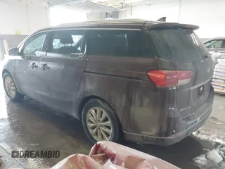 2017 Kia Sedona EX with VIN KNDMC5C1XH6292548, listed as a IAAI auction lot 41326653 with 121,491 mi miles. Bid and sale history available at carsss.com. Image 3.