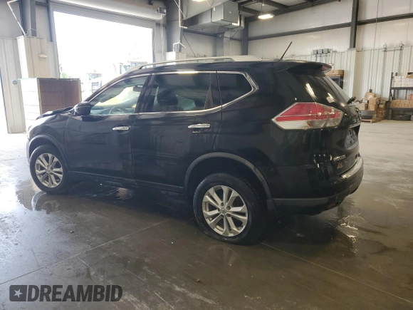 2016 Nissan Rogue SV z VIN KNMAT2MV1GP716047, wystawiony jako Copart lot #51146383 z przebiegiem 108 653 mil mil oraz Szkoda całkowita • Salvage title. Historia ofert i sprzedaży dostępna na DreamBid. Obrazek 2.