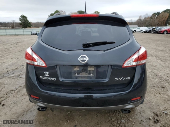 2012 Nissan Murano SL with VIN JN8AZ1MW8CW202931, listed as a Copart auction lot 85095944 with 226,879 mi miles and Clean Title. Bid and sale history available at carsss.com. Image 6.