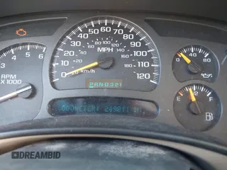 2004 Chevrolet Tahoe LS with VIN 1GNEC13ZX4R235320, listed as a IAAI auction lot 42262713 with 249,011 mi miles and . Bid and sale history available at DreamBid. Image 7.