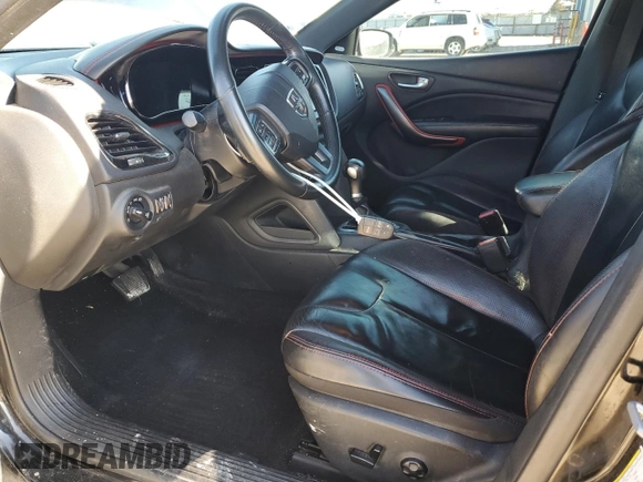 2015 Dodge Dart GT with VIN 1C3CDFEB4FD421675, listed as a Copart auction lot 47302035 with 111,212 mi miles and Salvage Title. Bid and sale history available at DreamBid. Image 7.