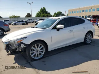 2017 Mazda 3 Touring with VIN 3MZBN1V76HM146950, listed as a Copart auction lot 61392005 with 120,199 mi miles and Salvage title. Bid and sale history available at DreamBid. Image 1.