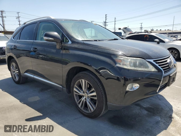 2015 Lexus RX 350 with VIN 2T2ZK1BA6FC184402, listed as a Copart auction lot 54926635 with 179,881 mi miles and Salvage Title. Bid and sale history available at DreamBid. Image 4.