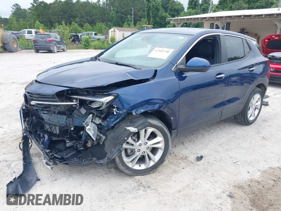2023 Buick Encore GX Preferred with VIN KL4MMBS23PB034586, listed as a IAAI auction lot 42342330 with 12,272 mi miles and . Bid and sale history available at DreamBid. Image 17.