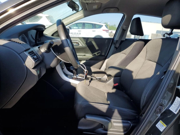 2015 Honda Accord Sedan LX with VIN 1HGCR2F30FA110485, listed as a Copart auction lot 50551245 with 104,535 mi miles and Salvage Title. Bid and sale history available at carsss.com. Image 7.