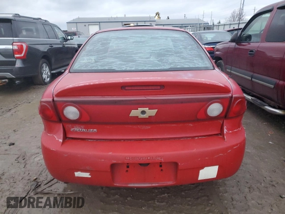 2004 Chevrolet Cavalier with VIN 1G1JC52F647193044, listed as a Copart auction lot 85597714 with Not Provided miles and Clean Title. Bid and sale history available at DreamBid. Image 6.