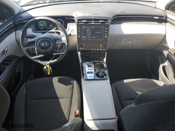 2022 Hyundai Tucson Hybrid SEL Convenience with VIN KM8JFCA11NU019406, listed as a Copart auction lot 52134755 with 18,836 mi miles and Non Repairable. Bid and sale history available at carsss.com. Image 8.