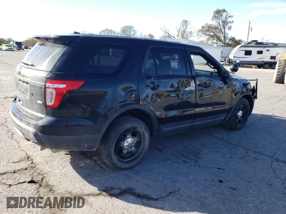 2015 Ford Utility Police Interceptor with VIN 1FM5K8AR9FGB98634, listed as a Copart auction lot 78644654 with 68,563 mi miles and Salvage Title. Bid and sale history available at carsss.com. Image 3.