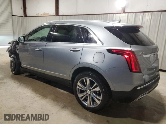 2025 Cadillac XT5 FWD Premium Luxury with VIN 1GYKNCRS7SZ121276, listed as a Copart auction lot 53470215 with 9,415 mi miles and Clean Title. Bid and sale history available at carsss.com. Image 2.