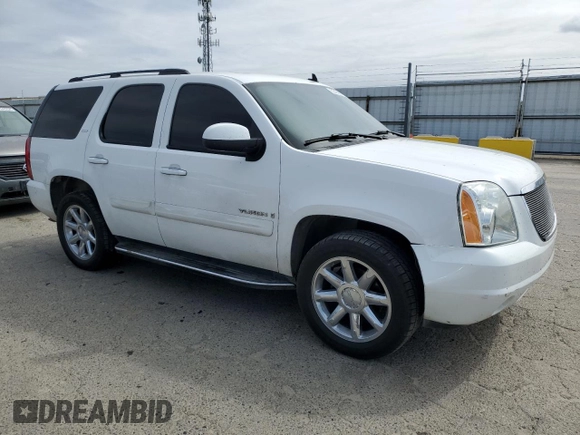 2007 GMC Yukon SLE with VIN 1GKFC13J87R192029, listed as a Copart auction lot 53489975 with 155,480 mi miles and Salvage Title. Bid and sale history available at carsss.com. Image 4.