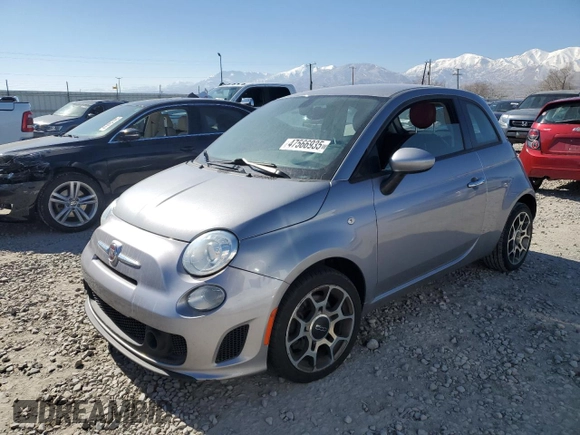 2018 FIAT 500 Pop with VIN 3C3CFFKH8JT416873, listed as a Copart auction lot 47566935 with 80,550 mi miles and Clean Title. Bid and sale history available at carsss.com. Image 1.