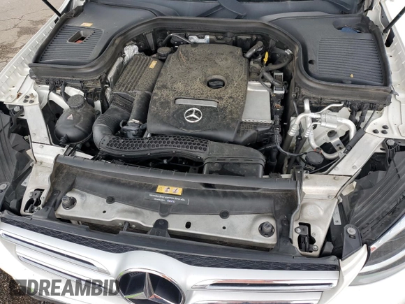 2016 Mercedes-Benz GLC 300 with VIN WDC0G4JB0GF054905, listed as a Copart auction lot 61174935 with 109,273 mi miles and Salvage title. Bid and sale history available at DreamBid. Image 12.