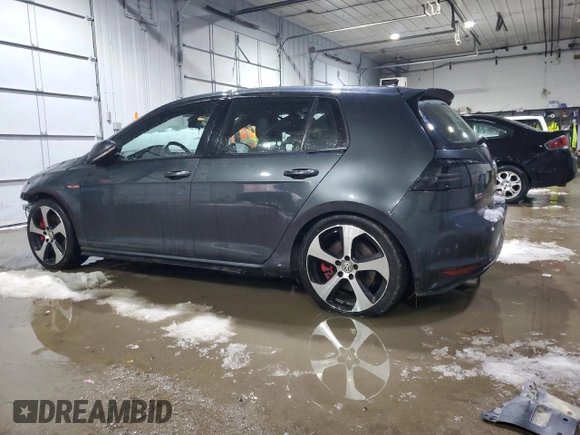 2017 Volkswagen GTI S with VIN 3VW547AU2HM005985, listed as a Copart auction lot 46221765 with 148,143 mi miles and Salvage Title. Bid and sale history available at DreamBid. Image 2.