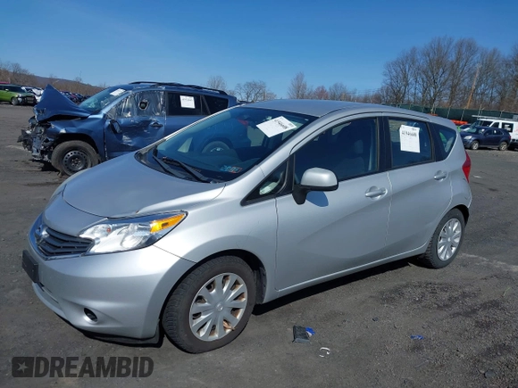 2014 Nissan Note S Plus with VIN 3N1CE2CP6EL403920, listed as a IAAI auction lot 41946608 with 96,878 mi miles and . Bid and sale history available at DreamBid. Image 2.