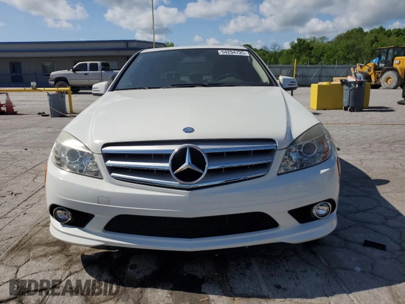 2010 Mercedes-Benz C 300 Sport with VIN WDDGF5EB6AR092478, listed as a Copart auction lot 54294735 with 76,057 mi miles and Salvage Title. Bid and sale history available at DreamBid. Image 5.