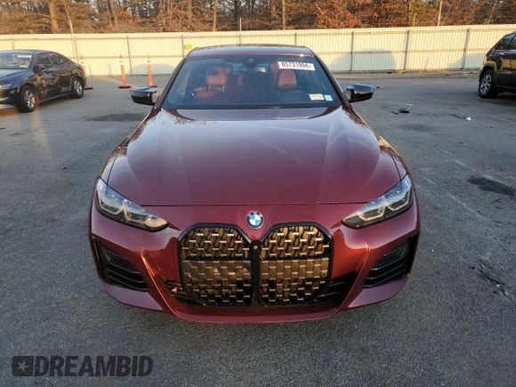 2022 BMW 4 Series M440i xDrive z VIN WBA13AW01NFM58124, wystawiony jako Copart lot #85731994 z przebiegiem 15 922 mil mil oraz Szkoda całkowita • Salvage title. Historia ofert i sprzedaży dostępna na DreamBid. Obrazek 5.