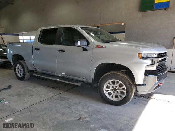2019 Chevrolet Silverado 1500 LT Trail Boss with VIN 1GCPYFED2KZ161356, listed as a Copart auction lot 45027035 with 102,387 mi miles and Salvage Title. Bid and sale history available at carsss.com. Image 4.