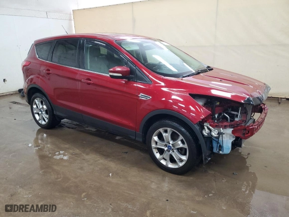 2013 Ford Escape SEL with VIN 1FMCU9HX7DUB68851, listed as a Copart auction lot 45120685 with 120,432 mi miles and Clean Title. Bid and sale history available at carsss.com. Image 4.