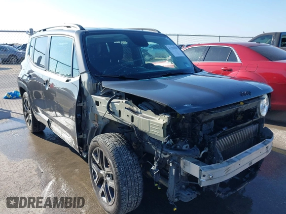 2017 Jeep Renegade Latitude with VIN ZACCJABB6HPG45899, listed as a IAAI auction lot 41531935 with 110,533 mi miles. Bid and sale history available at carsss.com. Image 1.