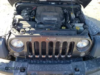 2018 Jeep Wrangler JK Unlimited Sport with VIN 1C4BJWDG9JL894502, listed as a Copart auction lot 89360855 with 100,944 mi miles and Salvage Title. Bid and sale history available at carsss.com. Image 12.