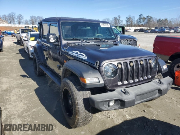 2020 Jeep Wrangler Unlimited Sport S z VIN 1C4HJXDG5LW325387, wystawiony jako Copart lot #41467505 z przebiegiem 104 343 mil mil oraz Szkoda całkowita • Salvage title. Historia ofert i sprzedaży dostępna na DreamBid. Obrazek 4.