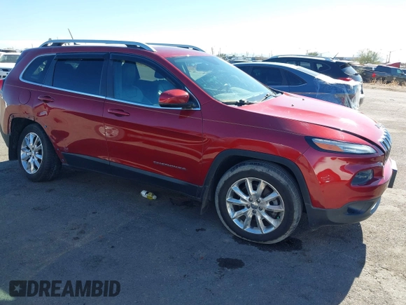 2014 Jeep Cherokee Limited with VIN 1C4PJMDB4EW266611, listed as a IAAI auction lot 41342580 with 78,729 mi miles and . Bid and sale history available at DreamBid. Image 6.