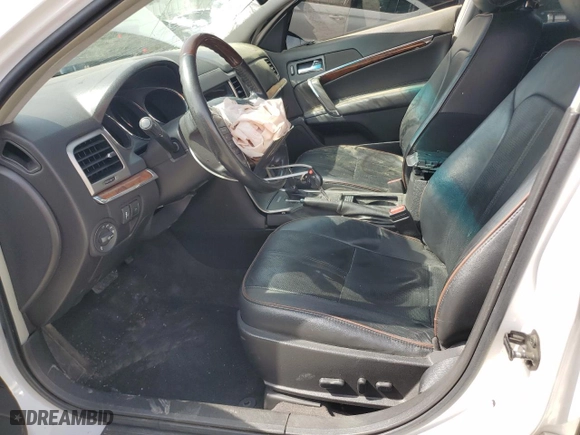 2012 Lincoln MKZ with VIN 3LNHL2GC4CR823634, listed as a Copart auction lot 50633755 with 141,247 mi miles and Salvage Title. Bid and sale history available at carsss.com. Image 7.