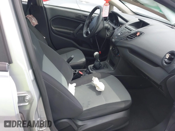 2017 Ford Fiesta S with VIN 3FADP4AJ0HM171227, listed as a IAAI auction lot 42380556 with 88,558 mi miles and . Bid and sale history available at DreamBid. Image 5.