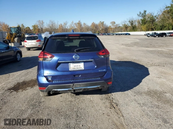 2017 Nissan Rogue SV z VIN KNMAT2MV5HP523286, wystawiony jako Copart lot #74180553 z przebiegiem 112 533 mil mil oraz Szkoda całkowita • Salvage title. Historia ofert i sprzedaży dostępna na DreamBid. Obrazek 6.