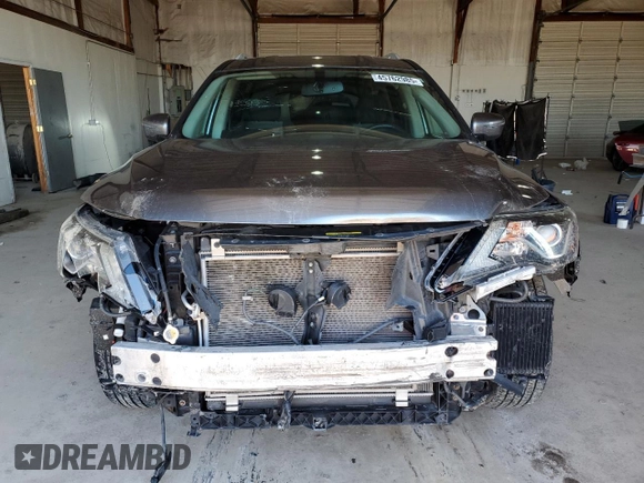 2019 Nissan Pathfinder SV with VIN 5N1DR2MM4KC587882, listed as a Copart auction lot 45762985 with 66,909 mi miles and Salvage Title. Bid and sale history available at carsss.com. Image 5.