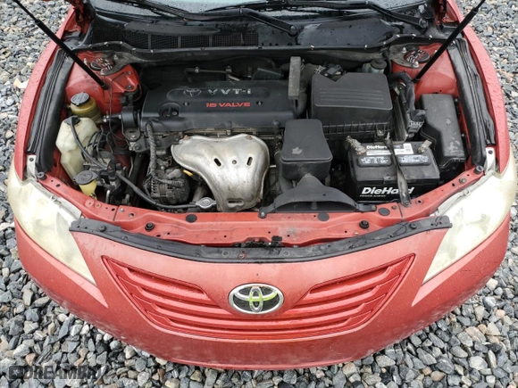 2007 Toyota Camry CE with VIN 4T1BE46KX7U084806, listed as a Copart auction lot 52292395 with 250,424 mi miles and Salvage Title. Bid and sale history available at carsss.com. Image 12.