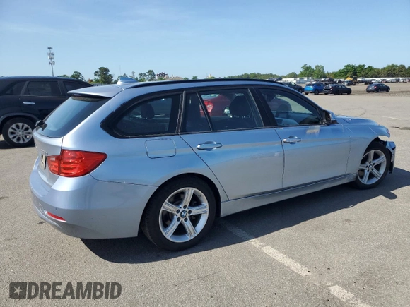 2014 BMW 3 Series 328d xDrive with VIN WBA3K5C57EK300171, listed as a Copart auction lot 61986445 with 79,122 mi miles and Salvage title. Bid and sale history available at DreamBid. Image 3.