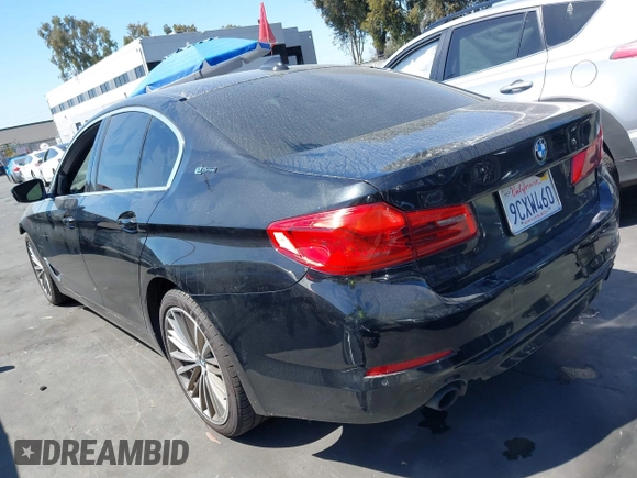 2019 BMW 5 Series 530e with VIN WBAJA9C53KB388858, listed as a IAAI auction lot 42195058 with 138,259 mi miles and . Bid and sale history available at DreamBid. Image 3.
