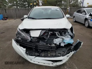 2025 Nissan LEAF S with VIN 1N4AZ1BV9SC558607, listed as a Copart auction lot 76784084 with 690 mi miles and Salvage Title. Bid and sale history available at carsss.com. Image 5.