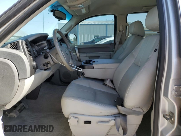 2012 GMC Sierra 1500 SLE with VIN 3GTP1VE0XCG160680, listed as a Copart auction lot 57332435 with 133,794 mi miles and Salvage title. Bid and sale history available at DreamBid. Image 7.