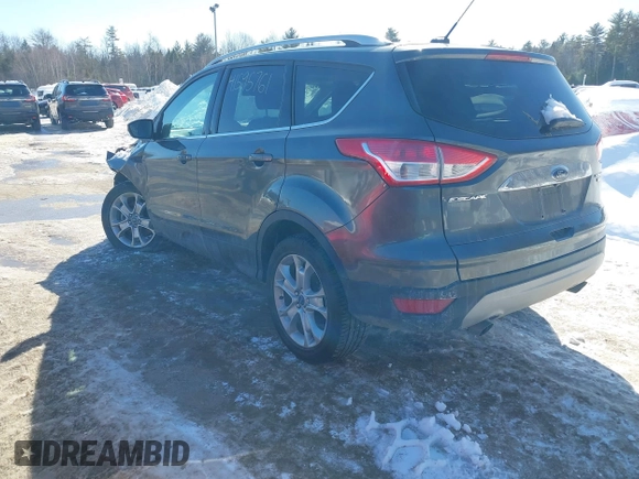 2015 Ford Escape Titanium with VIN 1FMCU9JX6FUB86304, listed as a IAAI auction lot 41595761 with 104,317 mi miles and . Bid and sale history available at DreamBid. Image 3.