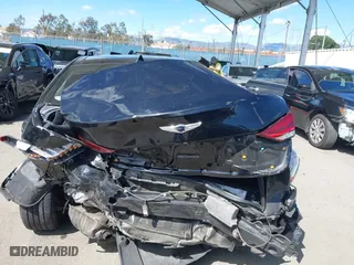 2018 Genesis G80 3.8L with VIN KMHGN4JE3JU225567, listed as a IAAI auction lot 41945232 with 74,953 mi miles. Bid and sale history available at carsss.com. Image 17.