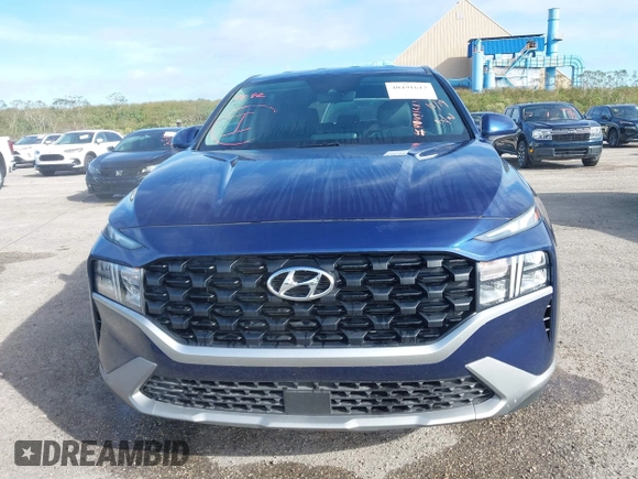 2022 Hyundai Santa Fe SE with VIN 5NMS14AJ6NH449145, listed as a IAAI auction lot 40491612 with 21,488 mi miles and . Bid and sale history available at DreamBid. Image 12.
