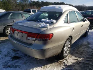 2009 Hyundai Azera GLS with VIN KMHFC46D69A352585, listed as a Copart auction lot 41374665 with 107,264 mi miles and Salvage Title. Bid and sale history available at carsss.com. Image 3.