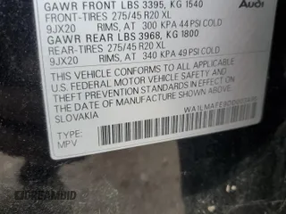 2013 Audi Q7 3.0L TDI Premium Plus with VIN WA1LMAFE9DD003496, listed as a Copart auction lot 50149125 with 140,842 mi miles and Clean Title. Bid and sale history available at carsss.com. Image 13.
