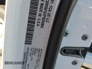 2023 Ram 1500 Tradesman z VIN 1C6RR6FG2PS534854, wystawiony jako Copart lot #41569875 z przebiegiem 6 049 mil mil oraz Szkoda całkowita • Salvage title. Historia ofert i sprzedaży dostępna na DreamBid. Obrazek 12.
