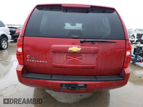 2014 Chevrolet Suburban LT with VIN 1GNSCJE09ER173251, listed as a Copart auction lot 87751985 with 171,249 mi miles and Salvage Title. Bid and sale history available at carsss.com. Image 6.