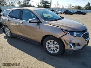 2018 Chevrolet Equinox LT with VIN 3GNAXJEV4JL362421, listed as a Copart auction lot 50538265 with 106,283 mi miles and Salvage Title. Bid and sale history available at carsss.com. Image 4.