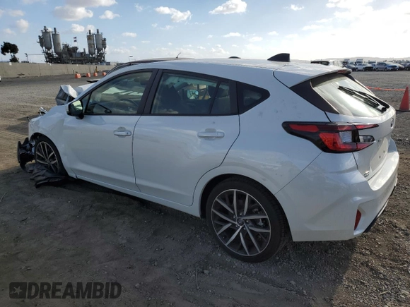 2024 Subaru Impreza Sport with VIN JF1GUAFC0R8309241, listed as a Copart auction lot 78106674 with 5,755 mi miles and Salvage Title. Bid and sale history available at carsss.com. Image 2.