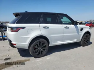 2022 Land Rover Range Rover Sport HST with VIN SALWS2RU2NA206436, listed as a Copart auction lot 50450855 with 21,989 mi miles and Clean Title. Bid and sale history available at carsss.com. Image 3.