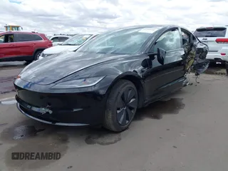 2024 Tesla Model 3 with VIN 5YJ3E1EA1RF831561, listed as a IAAI auction lot 41789046 with 13,603 mi miles. Bid and sale history available at carsss.com. Image 2.