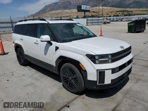 2024 Hyundai Santa Fe Calligraphy with VIN 5NMP5DG16RH012429, listed as a Copart auction lot 61581455 with 4,359 mi miles and Salvage title. Bid and sale history available at DreamBid. Image 4.