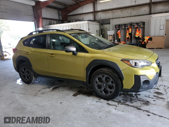2023 Subaru Crosstrek Special Sports with VIN JF2GTHSCXPH243372, listed as a Copart auction lot 65011485 with 28,185 mi miles and Salvage title. Bid and sale history available at DreamBid. Image 4.