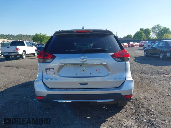 2018 Nissan Rogue SV with VIN KNMAT2MV9JP595095, listed as a IAAI auction lot 42110732 with 66,622 mi miles. Bid and sale history available at carsss.com. Image 15.